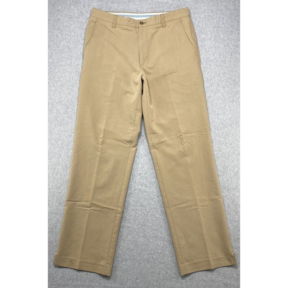 Foot Joy Pants Men 35x34* (34x32) Beige Golf Stretch Casual Preppy Activewear A